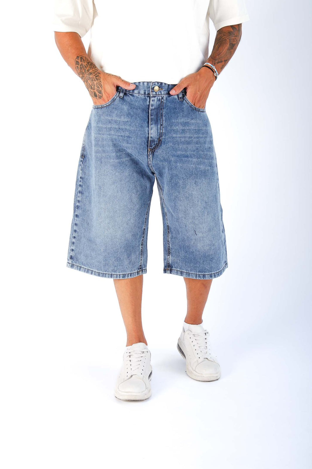 BERMUDA BAGGY “AQUA” v2