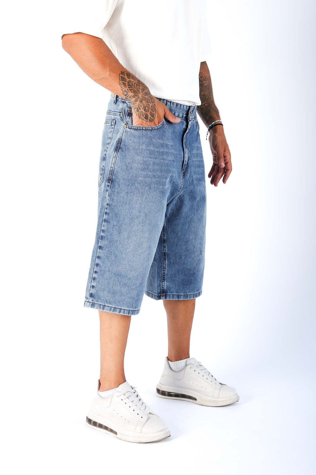 BERMUDA BAGGY “AQUA” v2