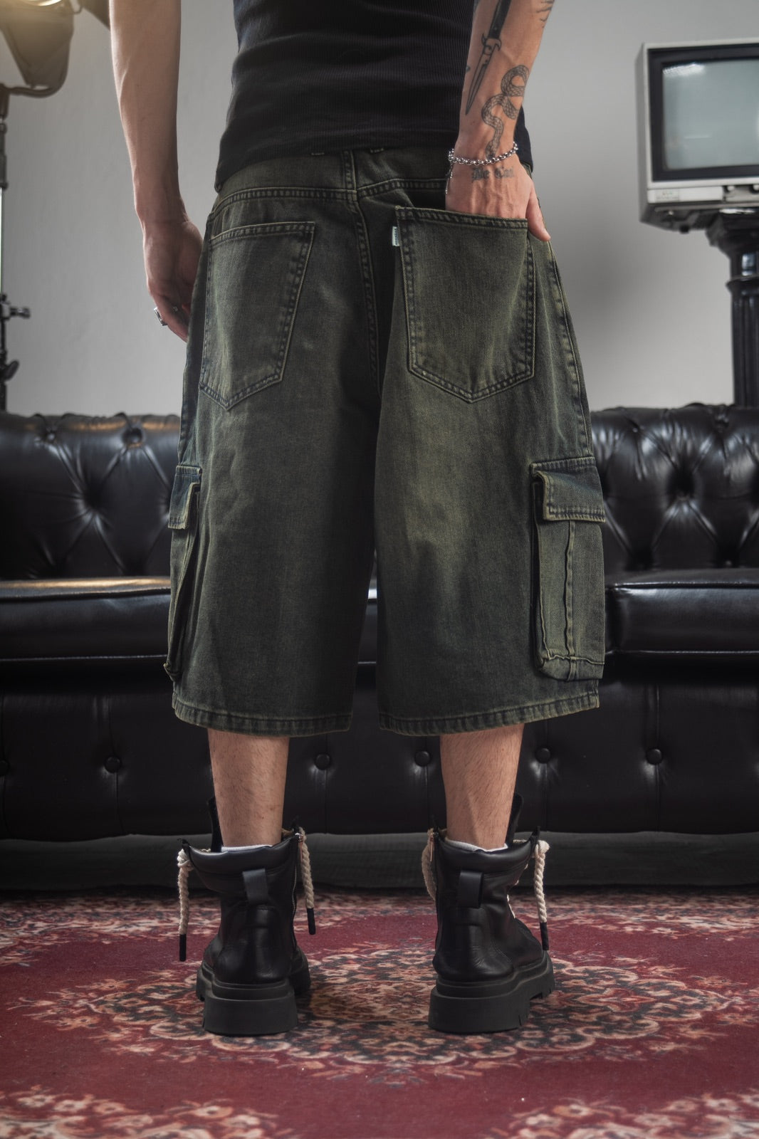 BERMUDA CARGO BAGGY ESMERALDA