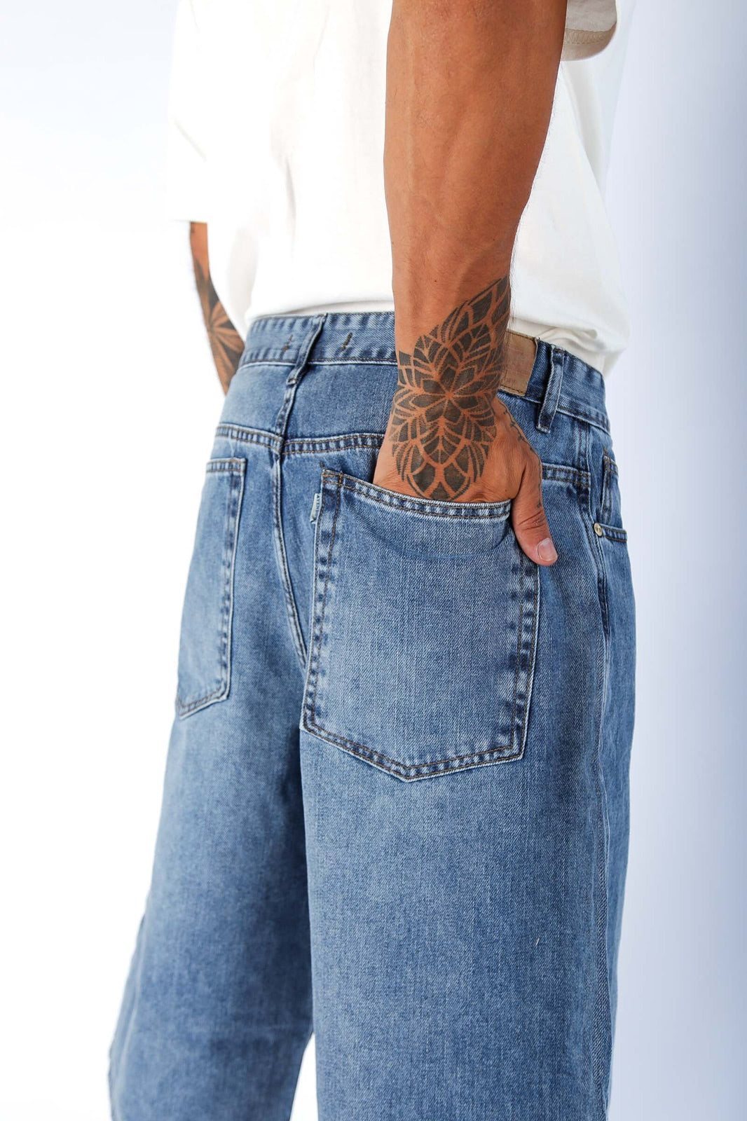 BERMUDA BAGGY “AQUA” v2