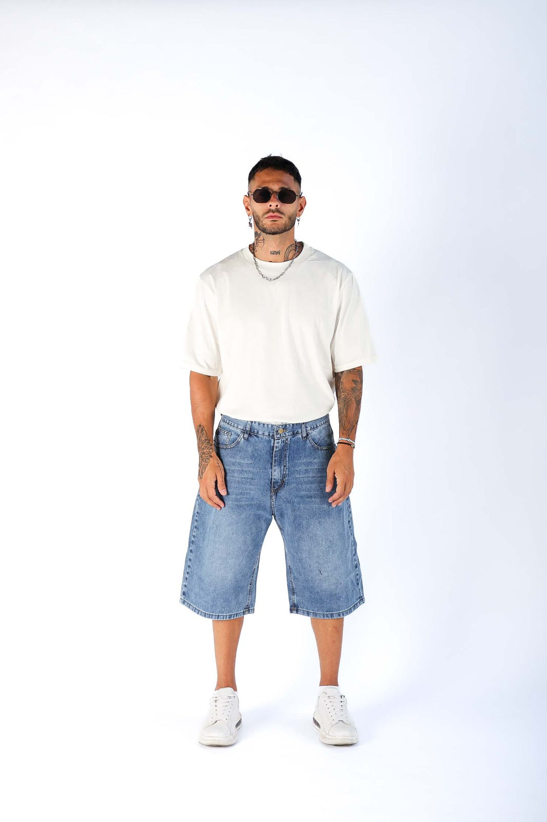 BERMUDA BAGGY “AQUA” v2