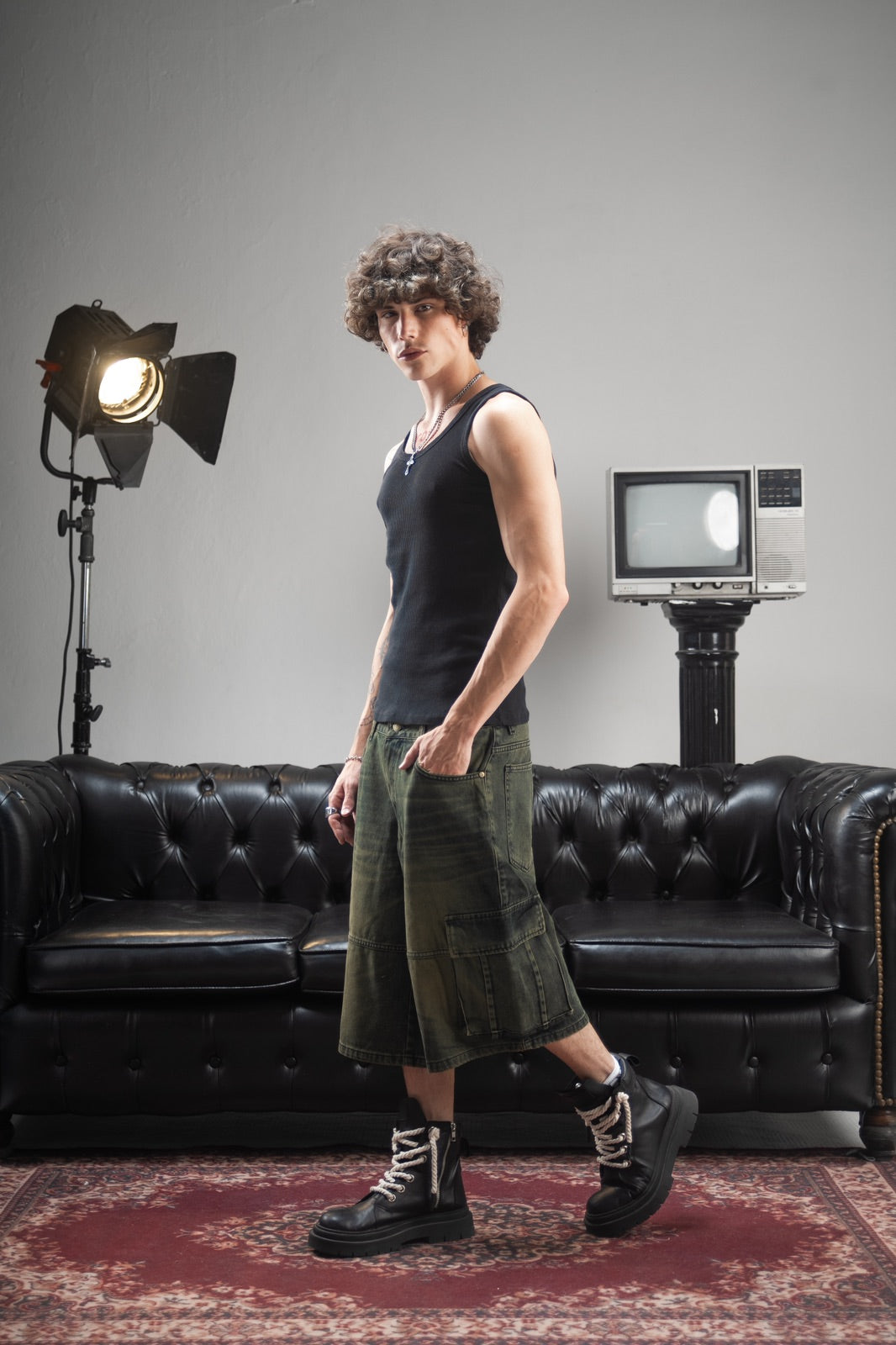 BERMUDA CARGO BAGGY ESMERALDA