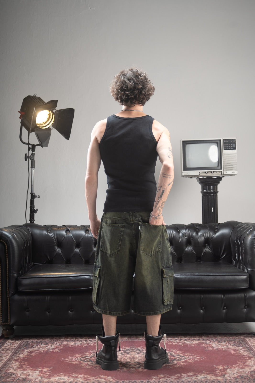 BERMUDA CARGO BAGGY ESMERALDA