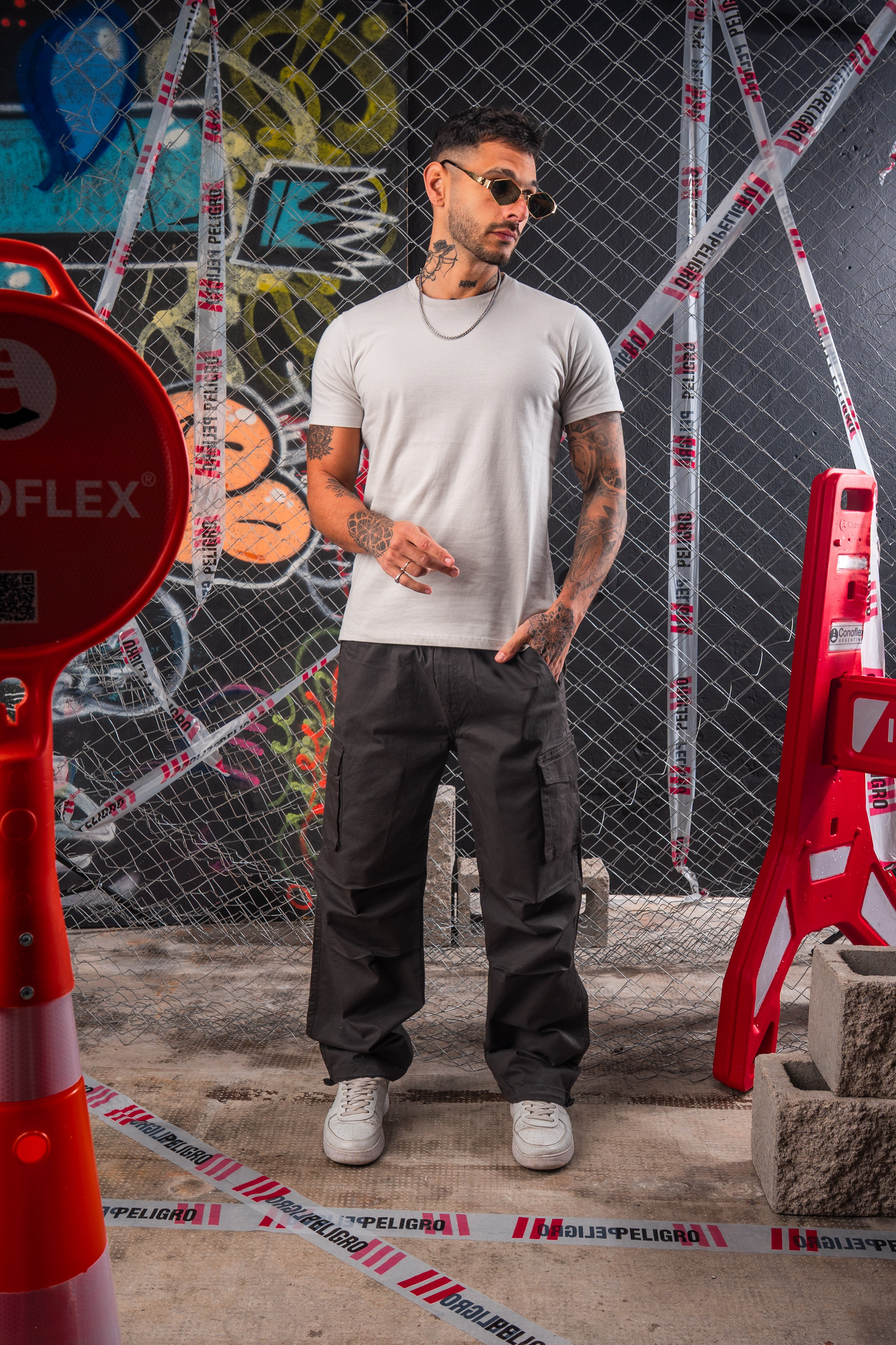 CARGO “NEO” GRIS TOPO