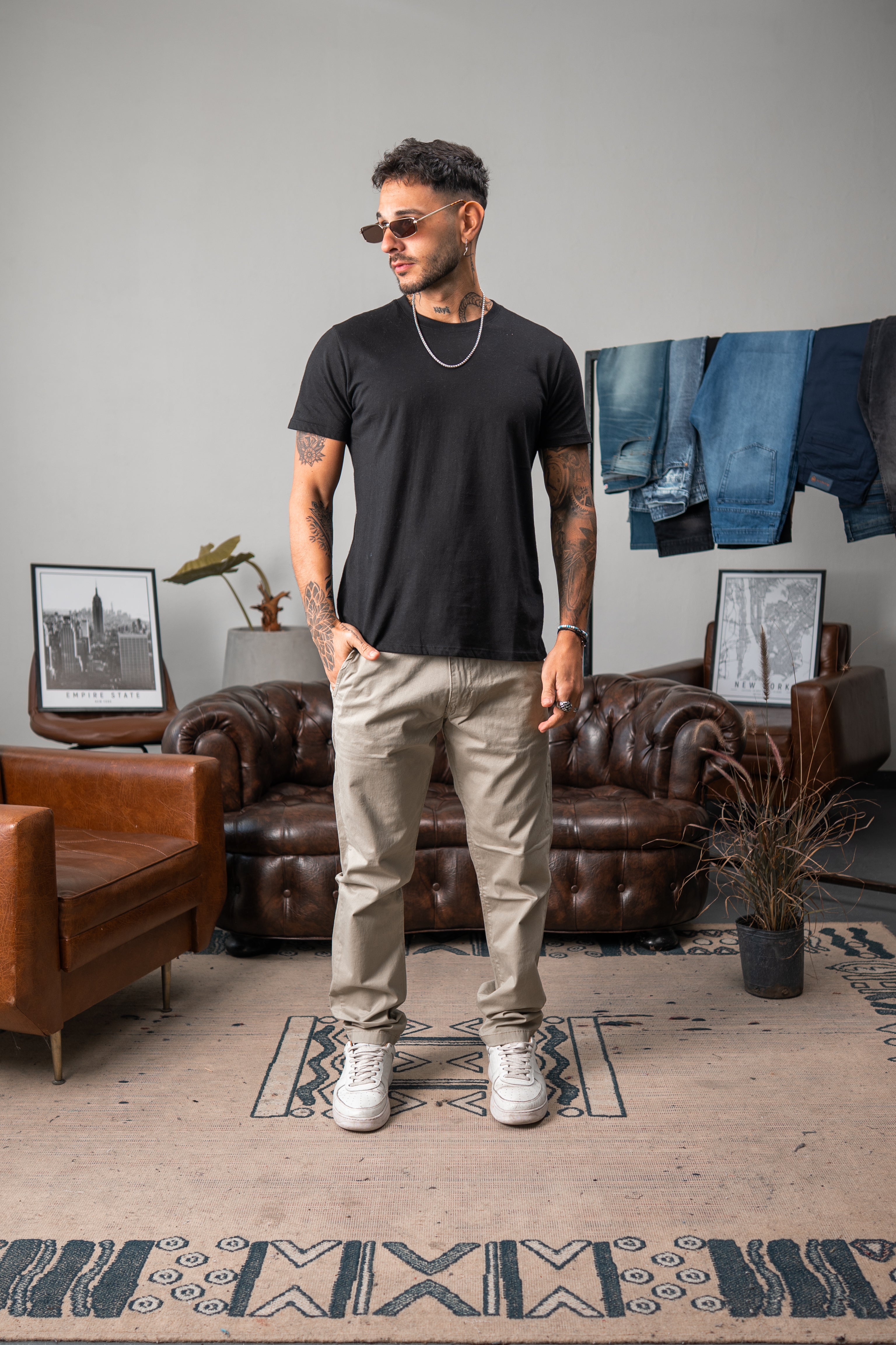 PANTALÓN CHINO PREMIUM CEMENTO