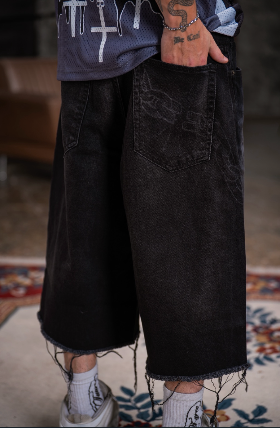 BERMUDA BAGGY "DARK CHAIN"