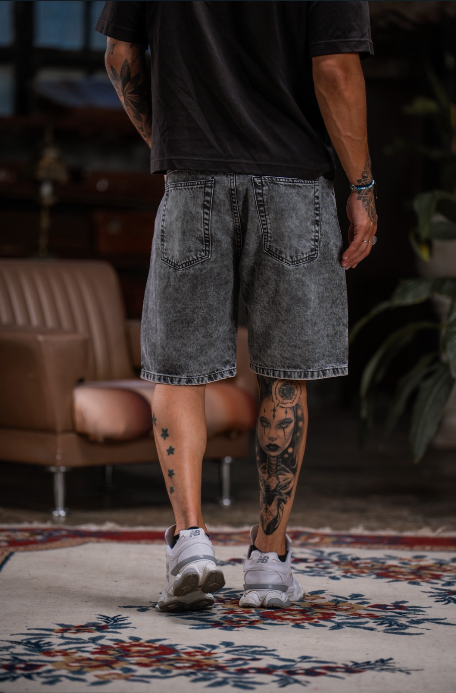 BERMUDA MOM “SNOW BLACK”