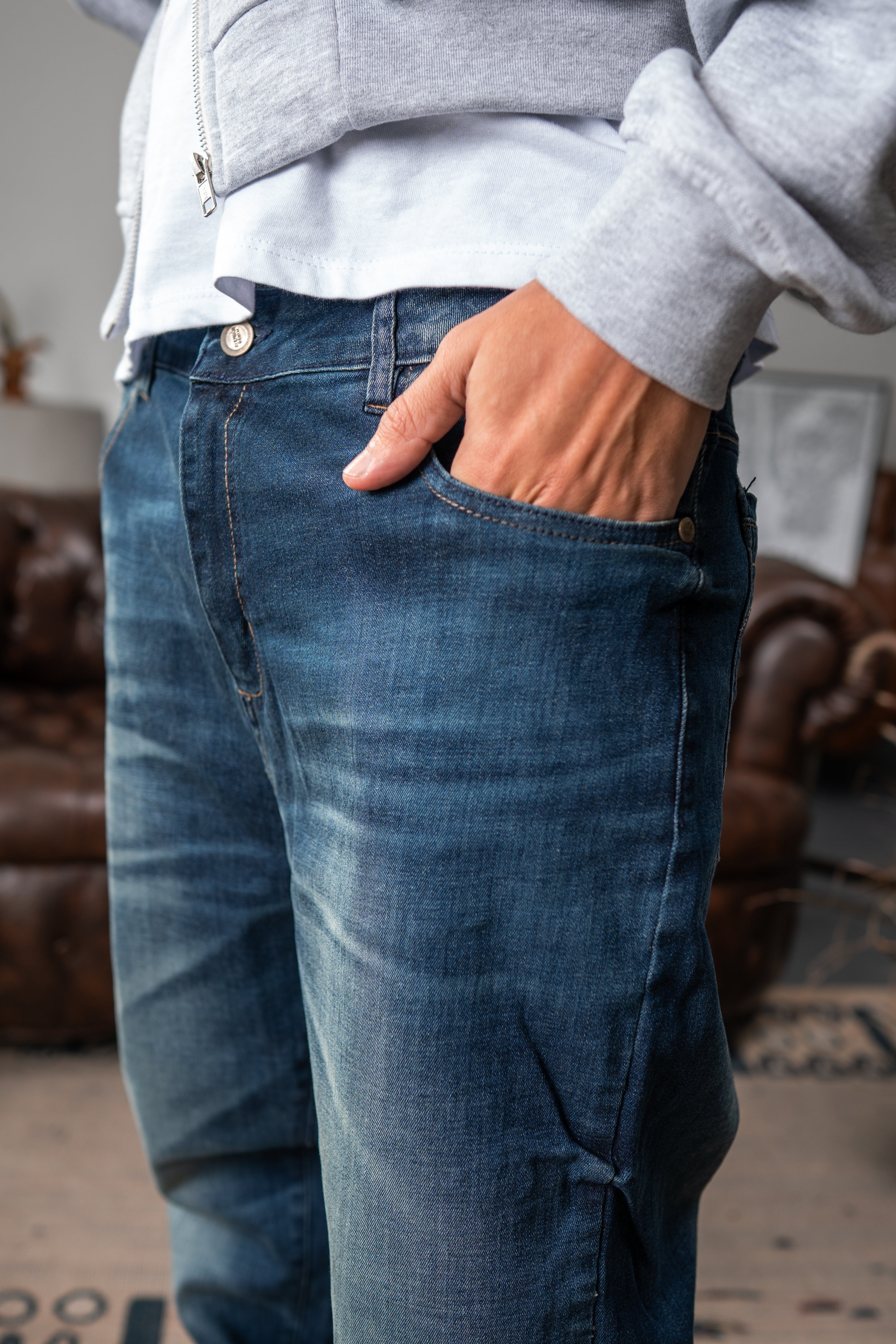 JEAN CONFORT DENIM BLUE