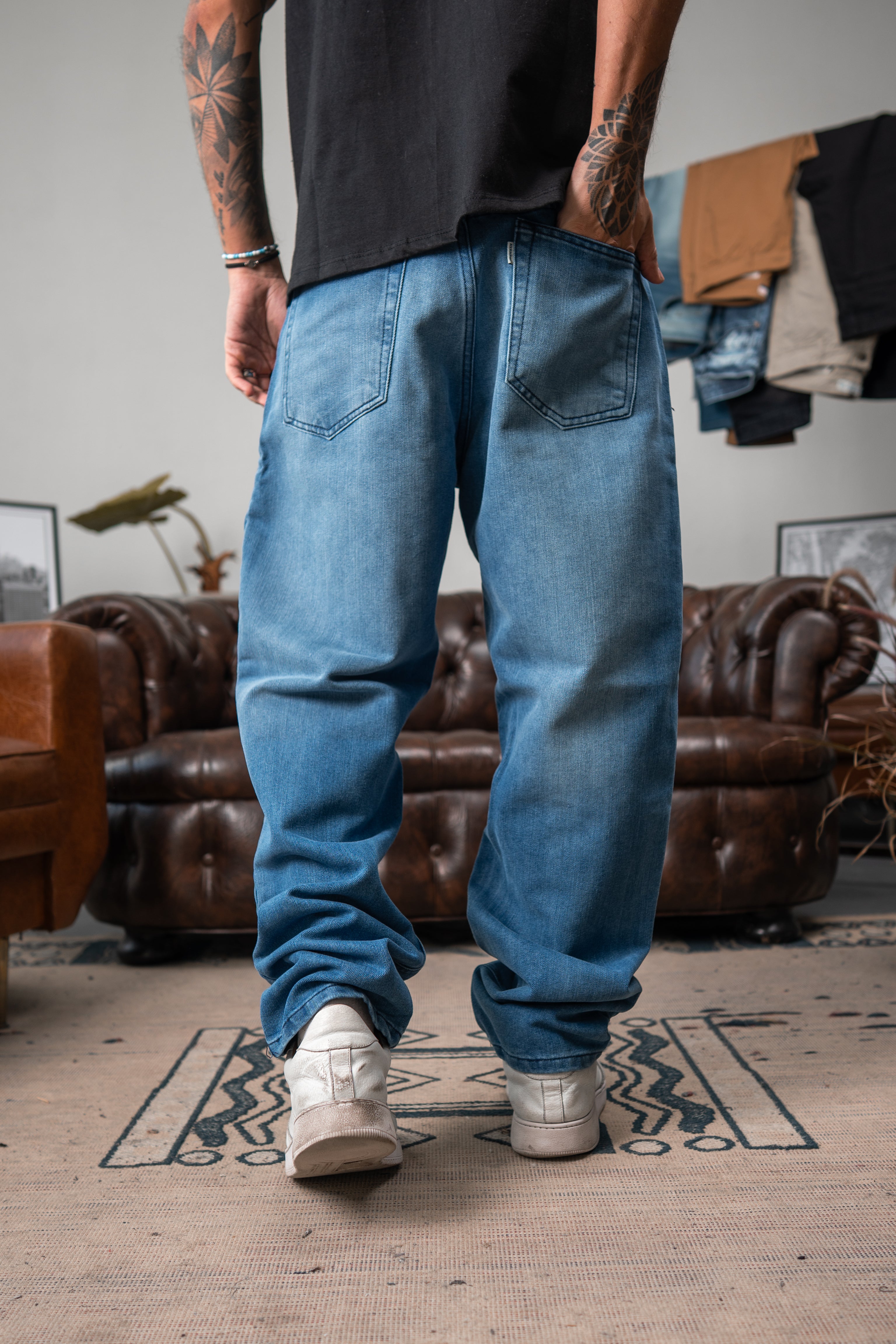 MOM BLUE DENIM (Talle Especial)