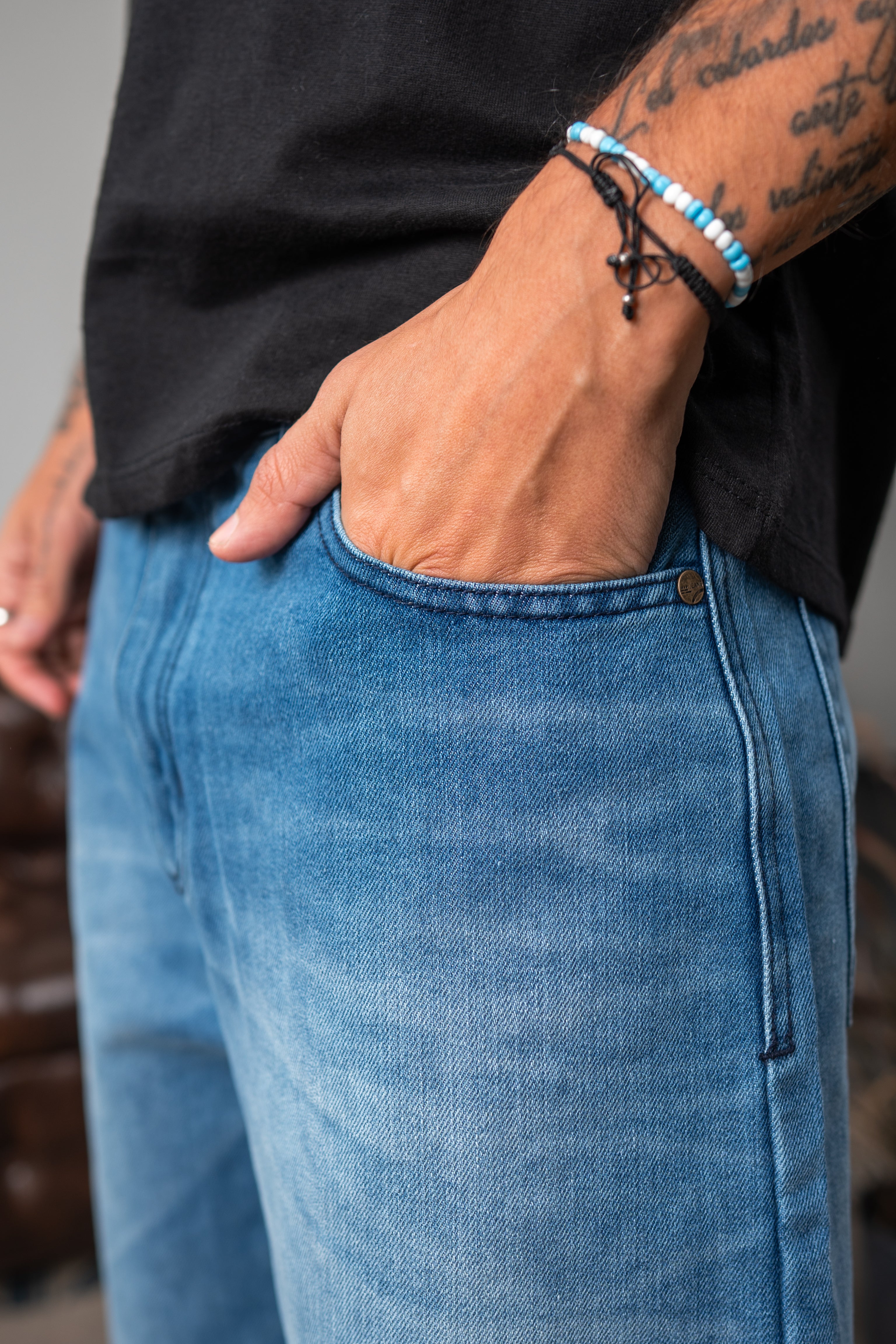 MOM BLUE DENIM (Talle Especial)