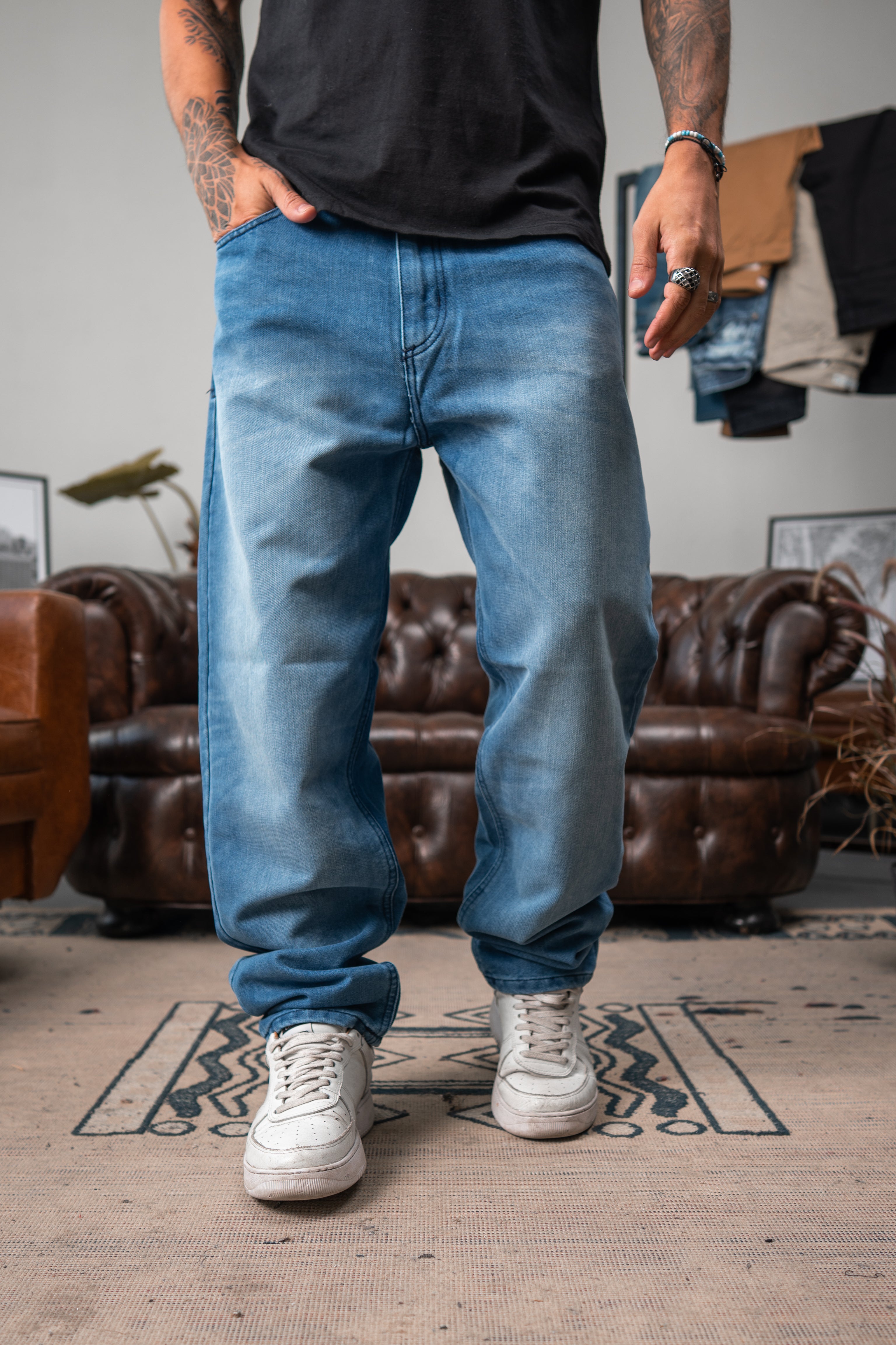 MOM BLUE DENIM (Talle Especial)