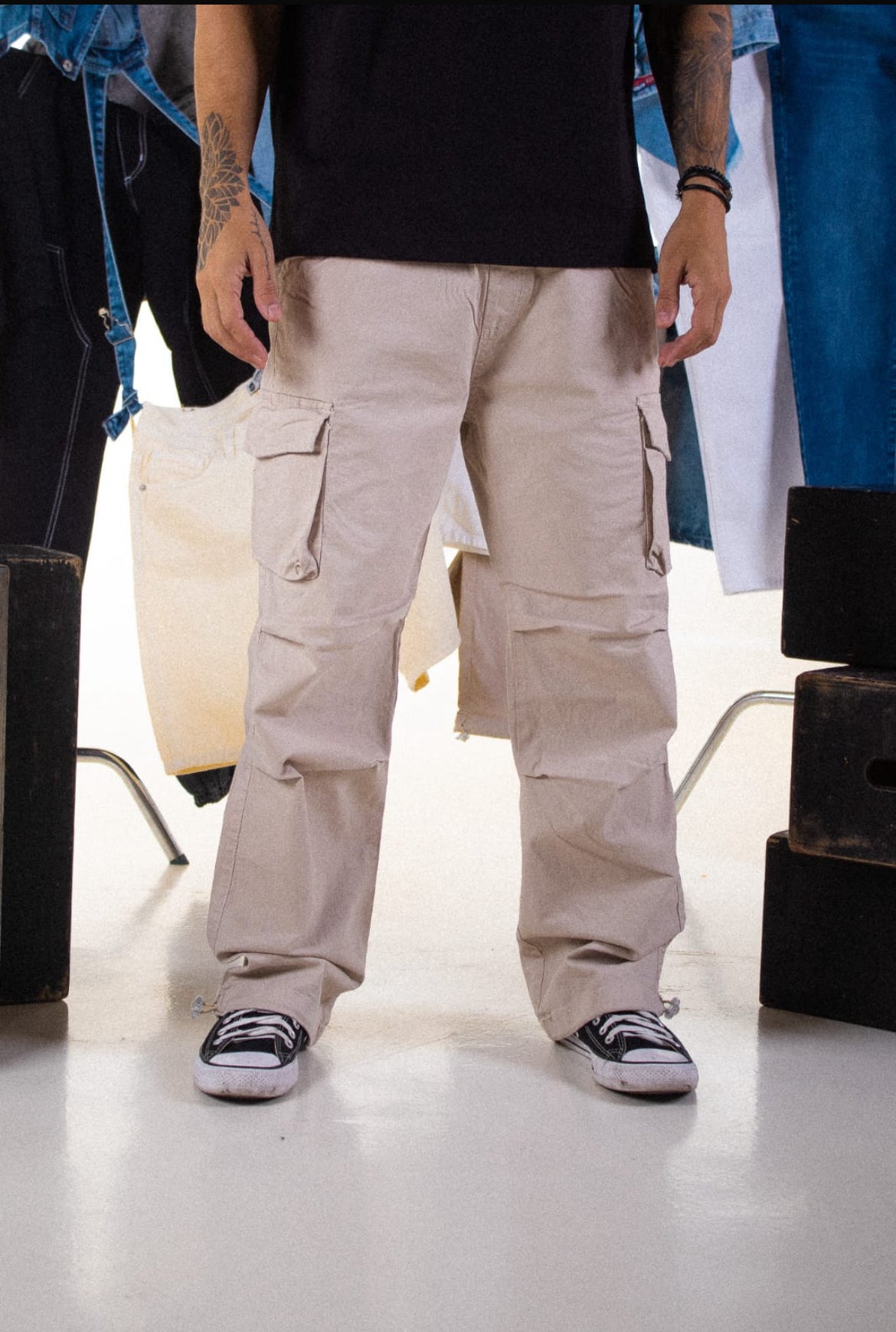 Jogger Cargo (Gabardina)