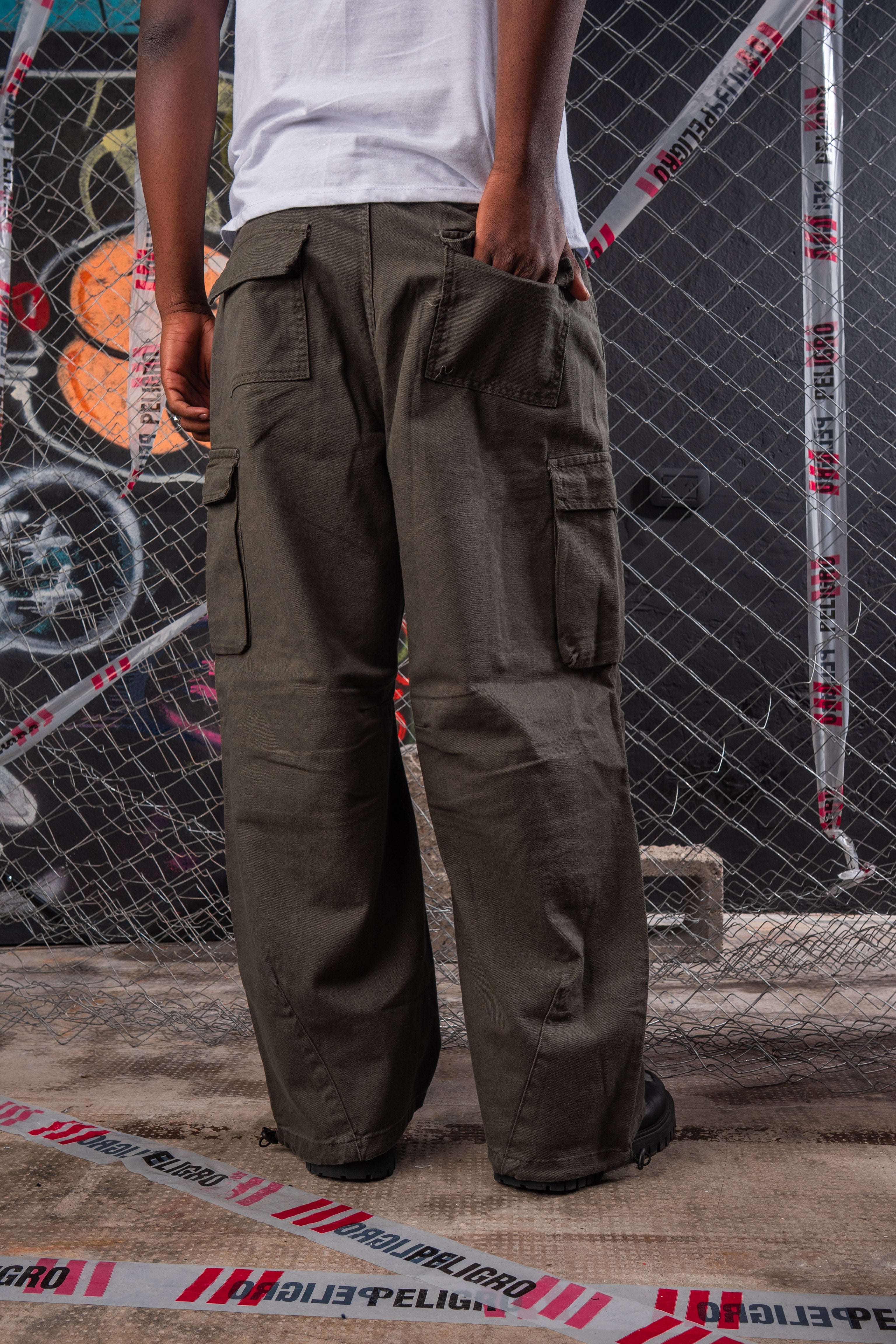BAGGY CARGO VERDE MILITAR