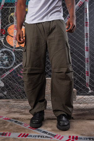 BAGGY CARGO VERDE MILITAR