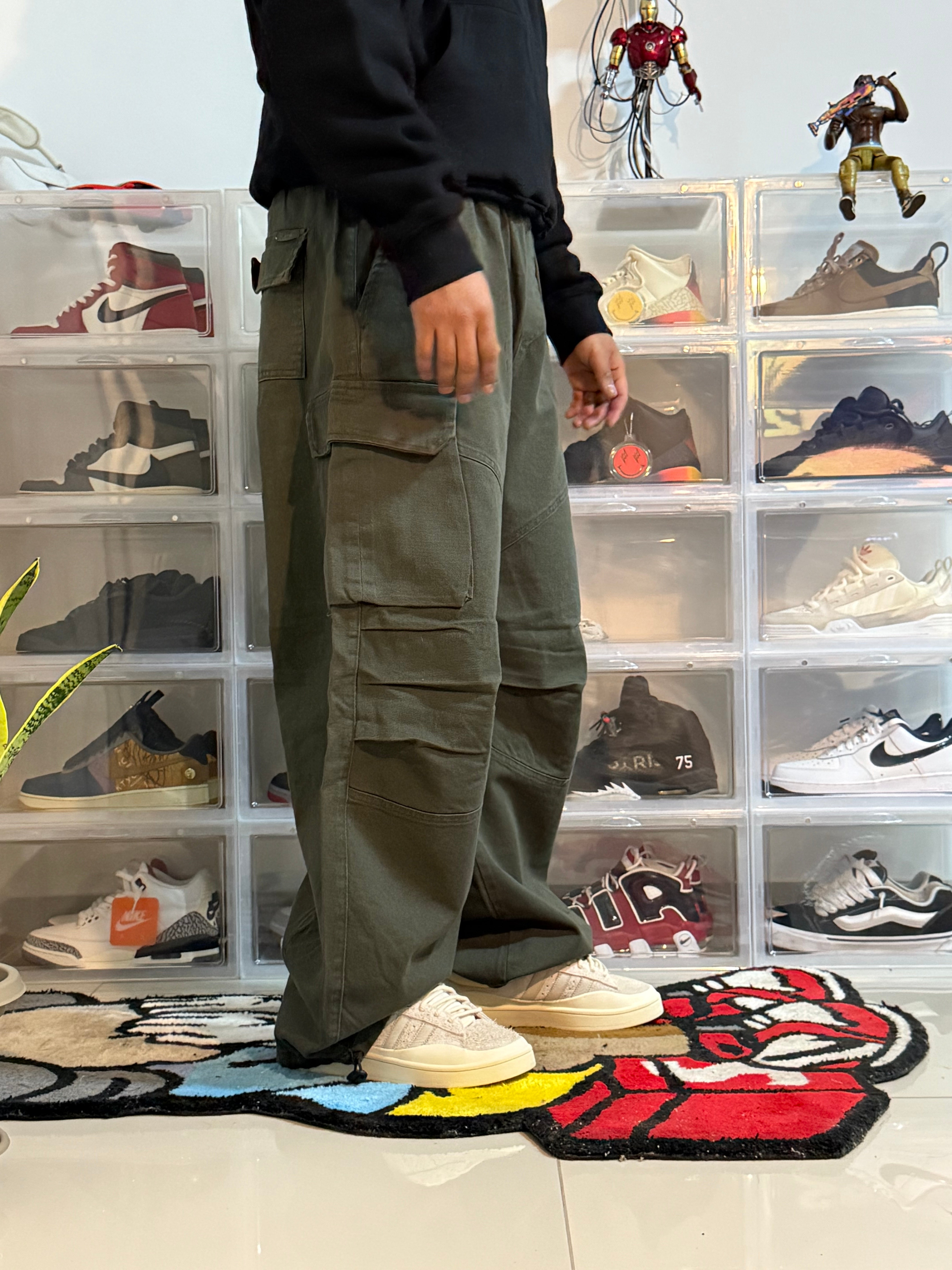 BAGGY CARGO VERDE MILITAR