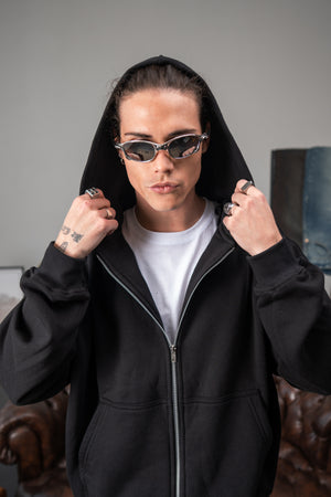 CAMPERA ZIP NEGRO
