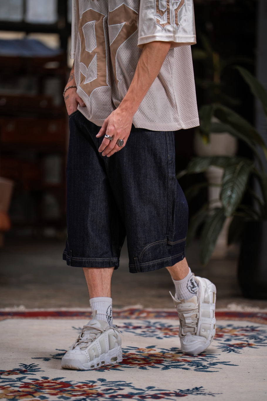 BERMUDA RAW DENIM ESPEJO