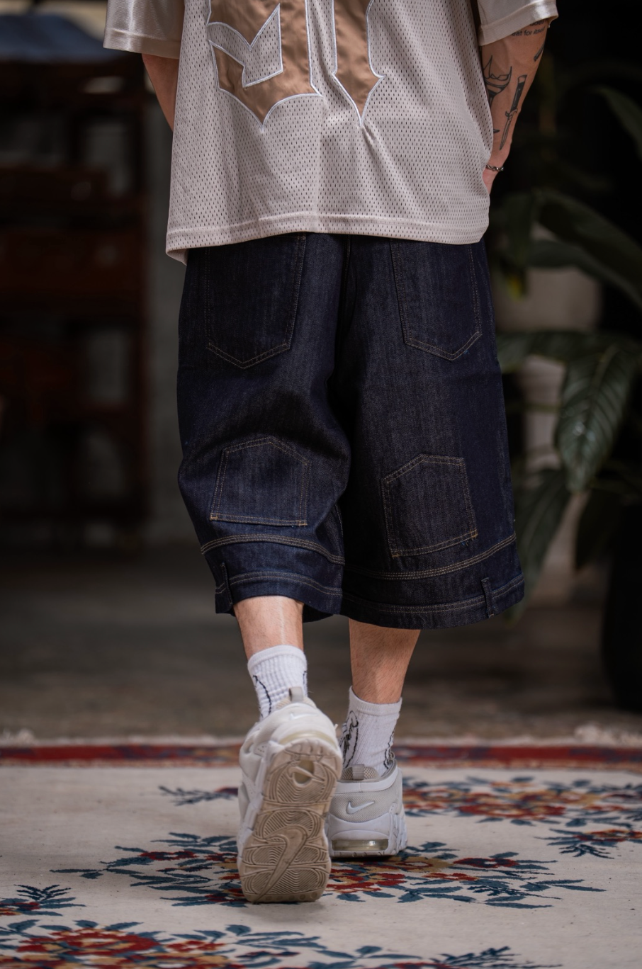 BERMUDA RAW DENIM ESPEJO