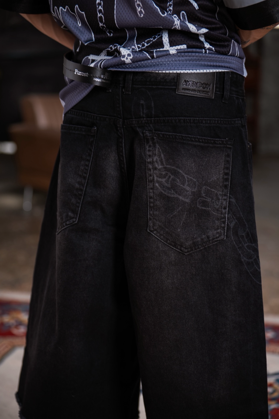 BERMUDA BAGGY "DARK CHAIN"