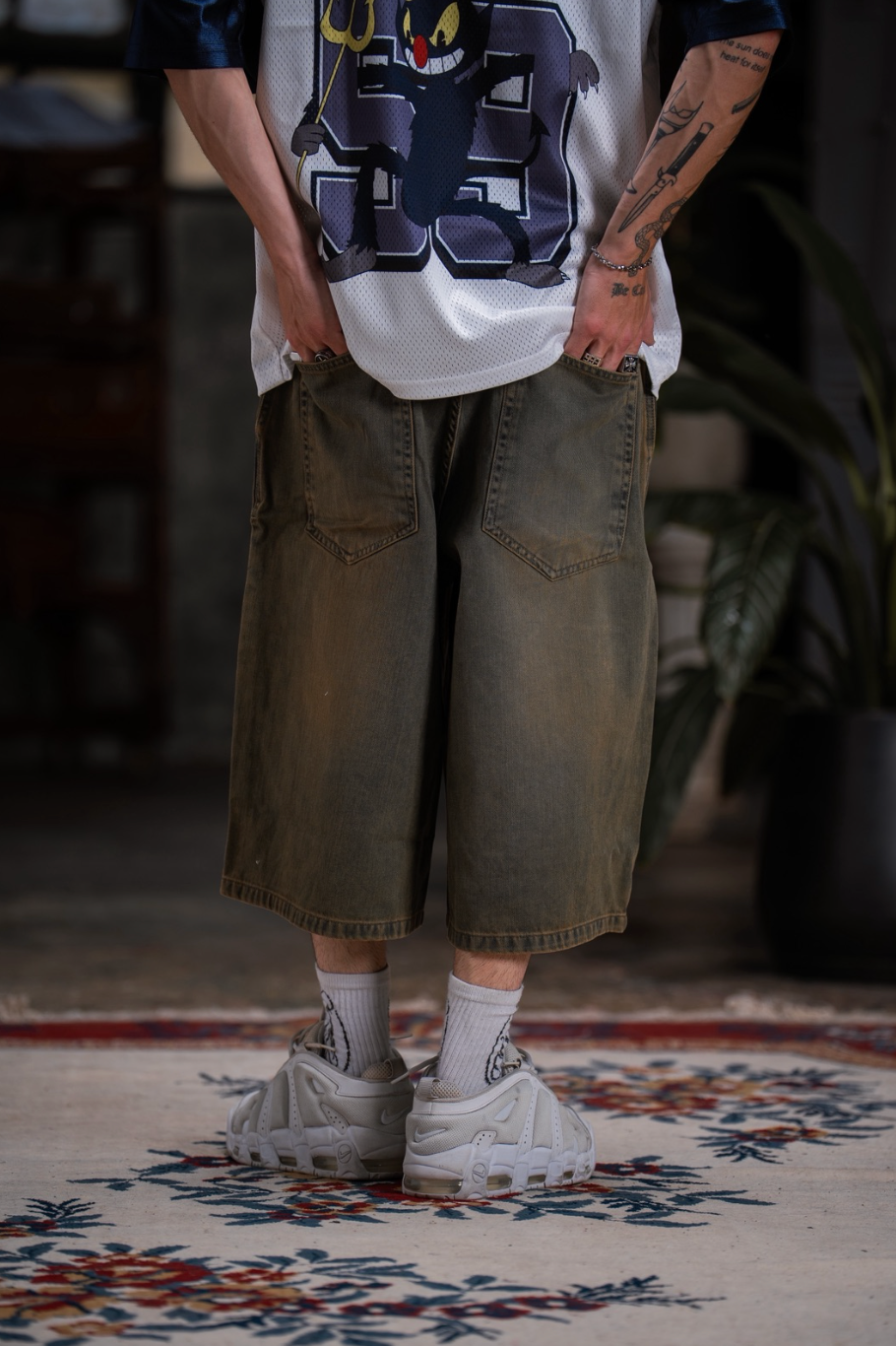 BERMUDA SUPER BAGGY “FIRE” 🔥