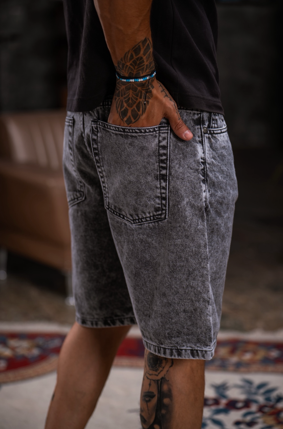 BERMUDA MOM “SNOW BLACK”