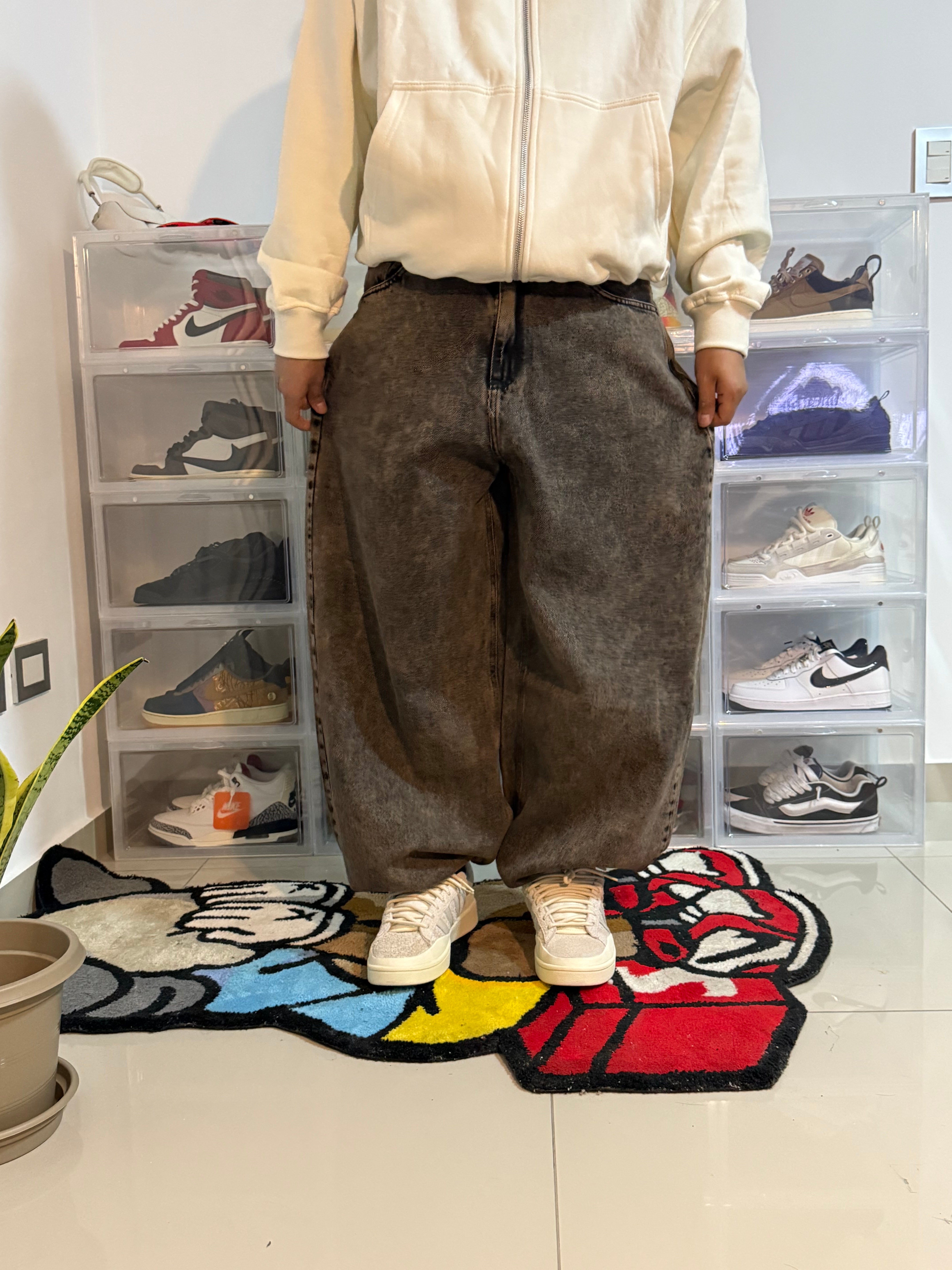 SUPER BAGGY MATT-DARK