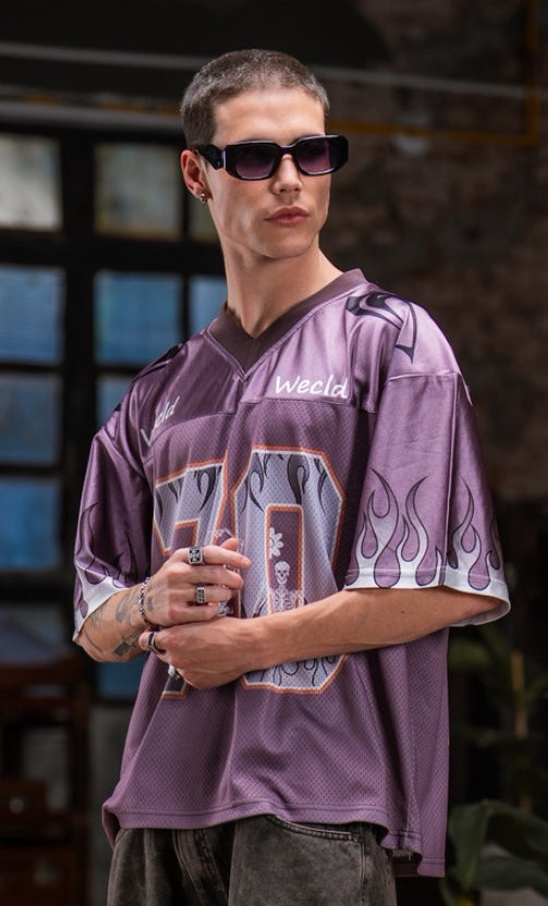 Camiseta Deportiva Violeta